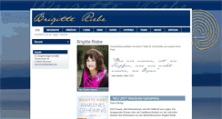 Desktop Screenshot of brigitte-riebe.com